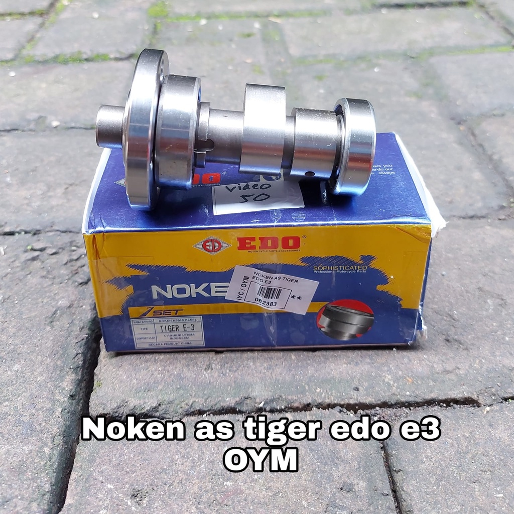 NOKEN AS TIGER MERK EDO E-1 E-2 E-3 SET TEMPLAR || NOKEN AS TIGER MERK EDO MERK DSK