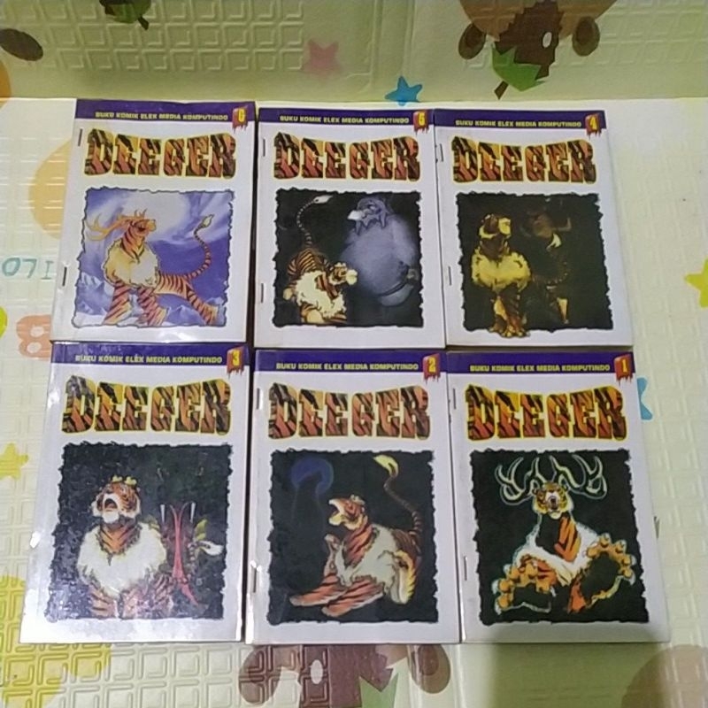 komik deeger set 1-6 end