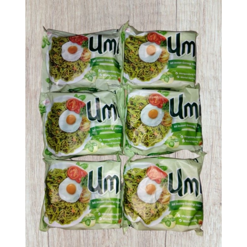 

Mie Umi Goreng beli 5 gratis 1