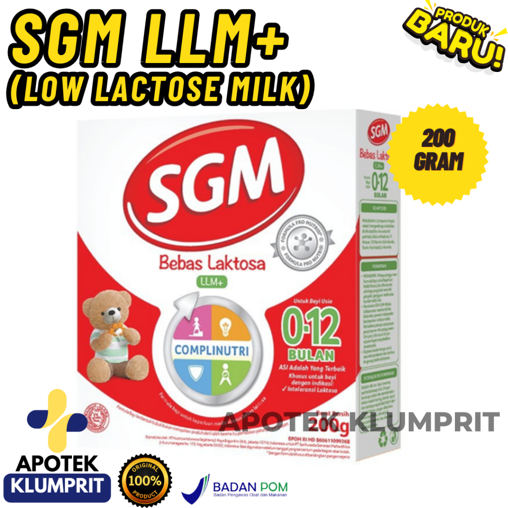 SUSU SGM LLM / BEBAS LACTOS