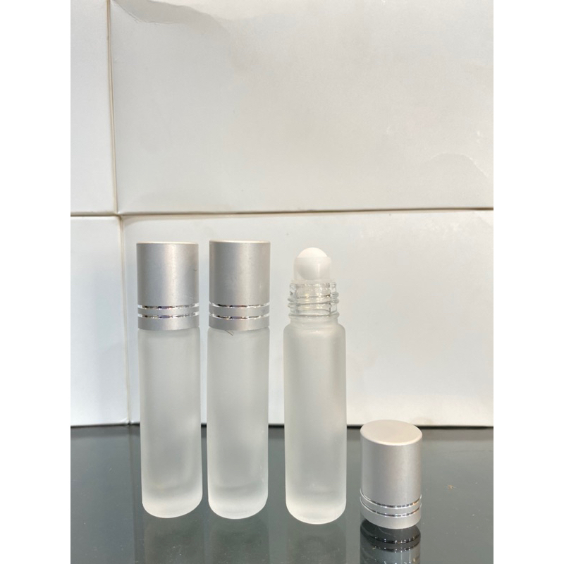 BOTOL 8 ML DOFF SILVER ROLL ON