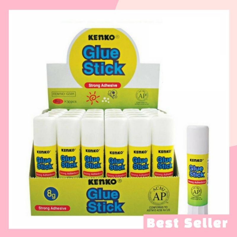 

Kenko Glue Stick Lem Kertas Lem Batangan GS01 8Gr 1 Pcs