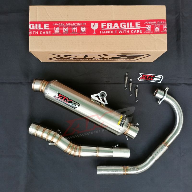 Knalpot Racing Kompetisi AM2 BESTPERFORMANCE Cb Gl Mp Tiger Type Dos