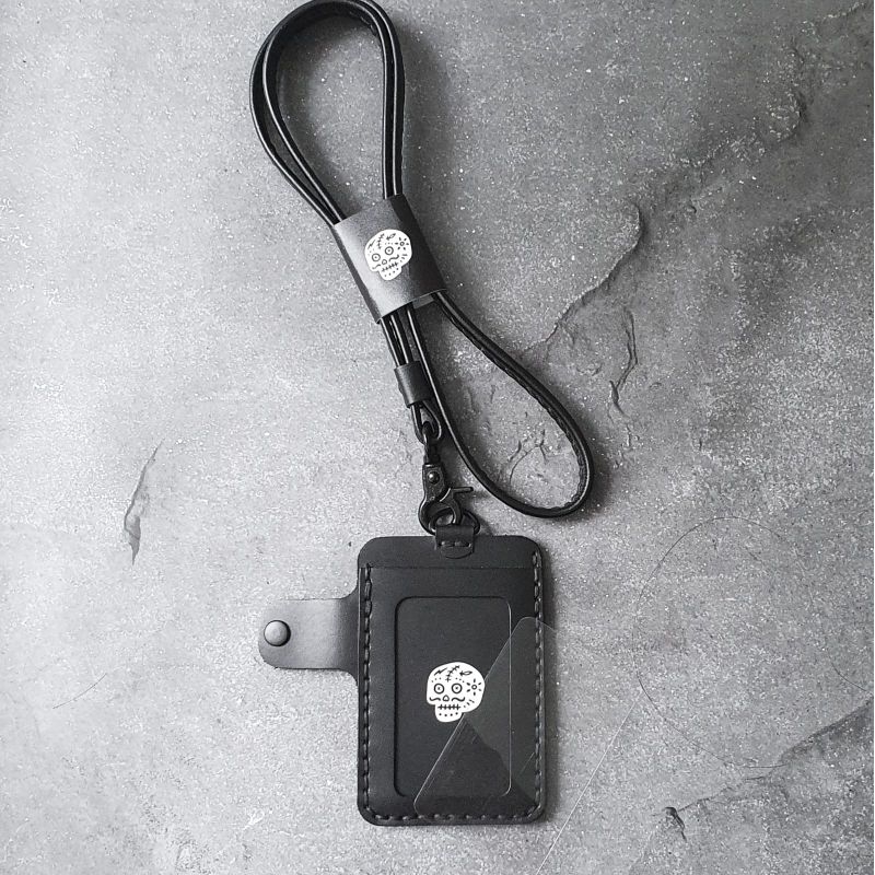 

BDS METROLINE , Full Leather Wallet Lanyard ID card Holder
