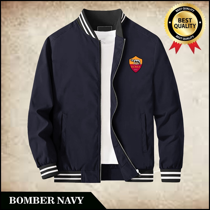 Jaket Baseball Pria As Roma/Jaket Parasut Pria Nike/Jaket Pria Keren/Jaket Cowok Jaket Distro/Jaket 