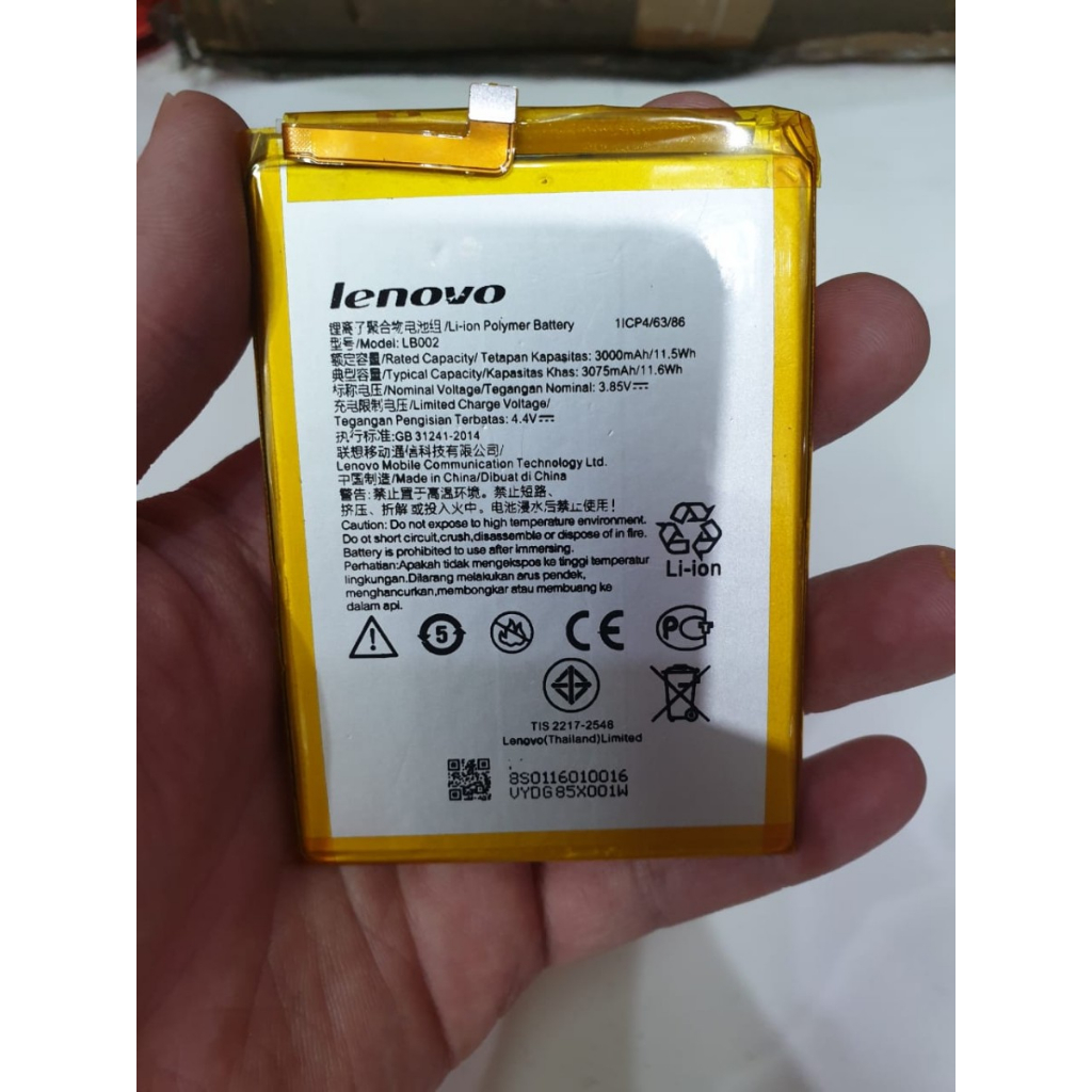 Batre baterry Lenovo S5 K520 K520T LB002 ORIGINNAL NEW