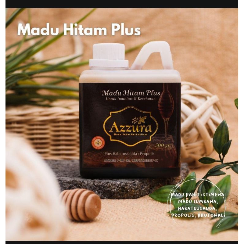 

Madu AzZura - Madu Hitam Plus Propolis Habatusaudah