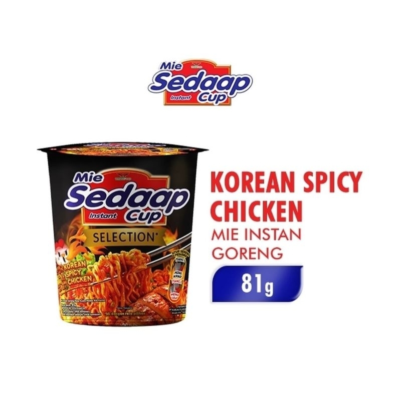 

Sedaap Mie Instant Korean Spicy Chicken 81G