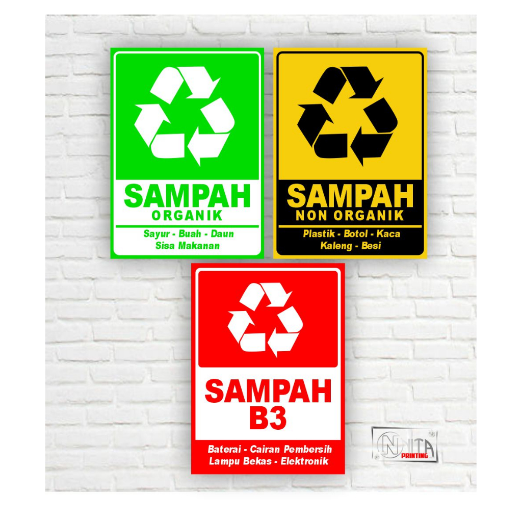 

Stiker Tempat Sampah