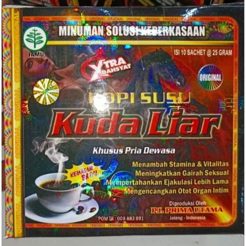 kopi susu kuda liar original
