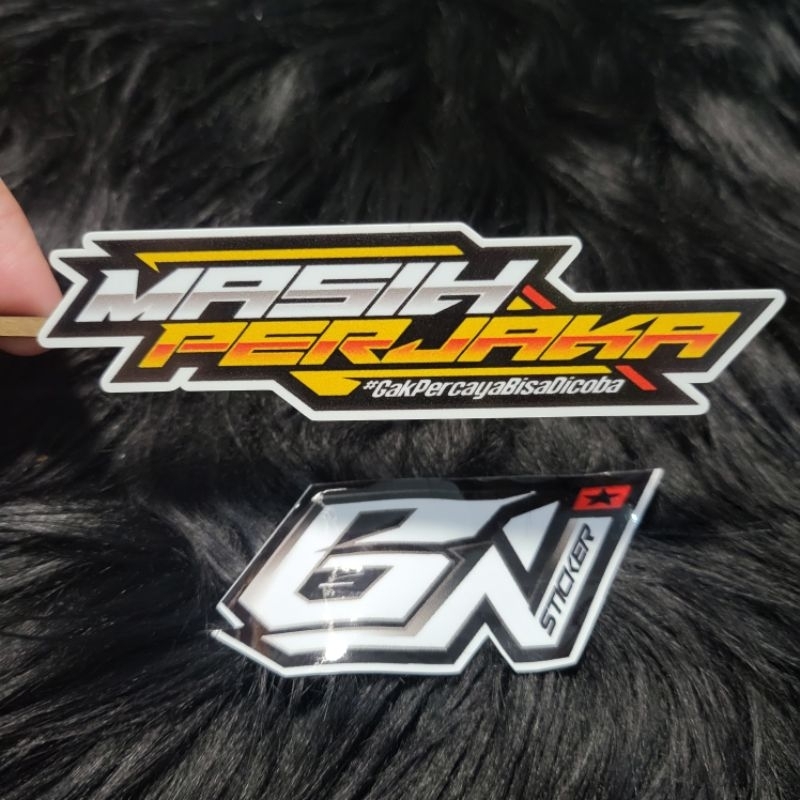 stiker kata2 masih perjaka