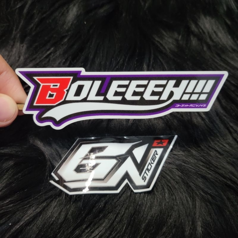 stiker kata2 boleeh