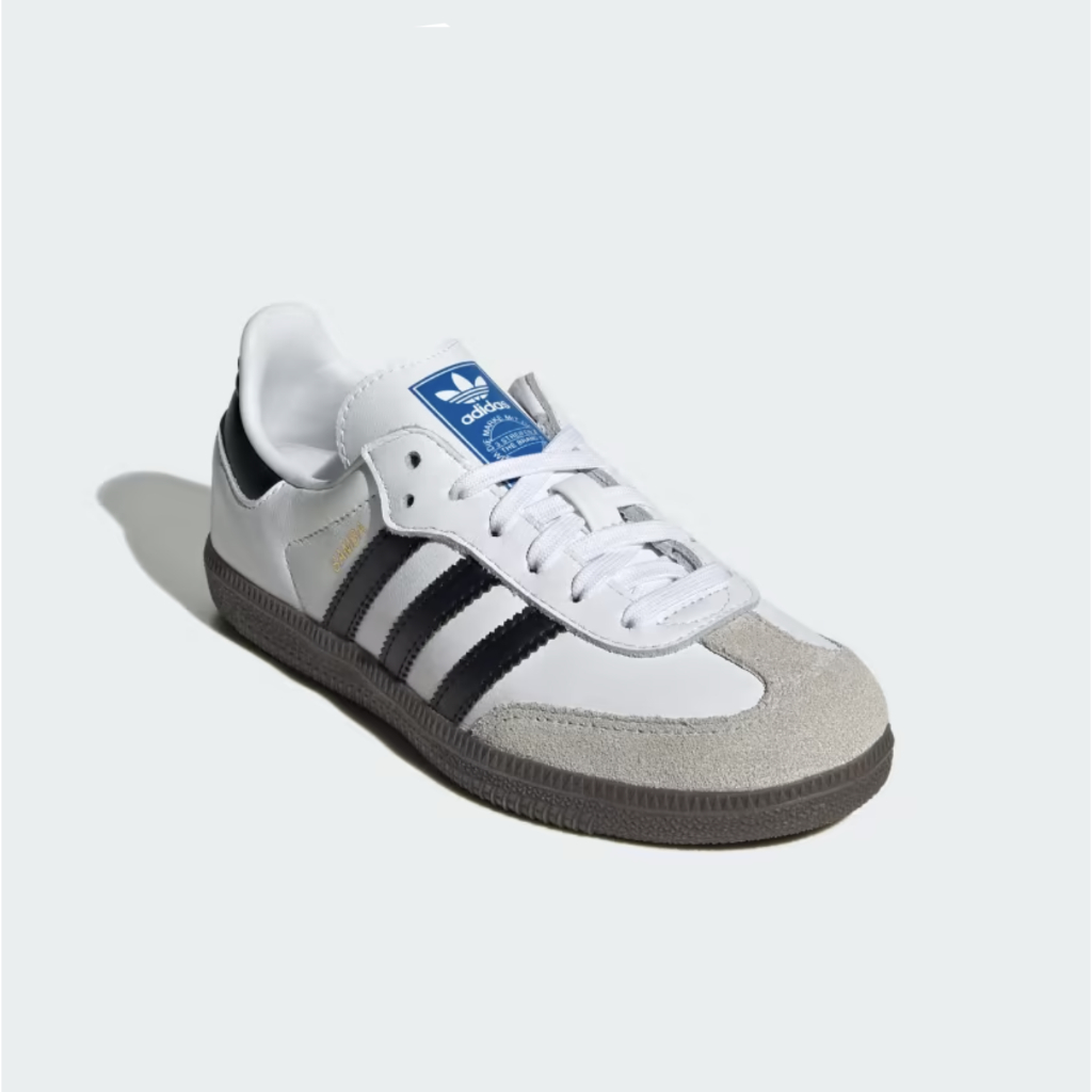 Sepatu Anak adidas Kids Samba OG White/Black/Gum 100% Original Resmi