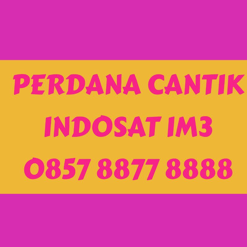 Nomor Cantik indosat 8888