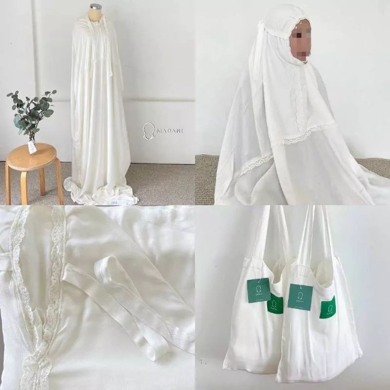 Mukena terusan Madani thelabel