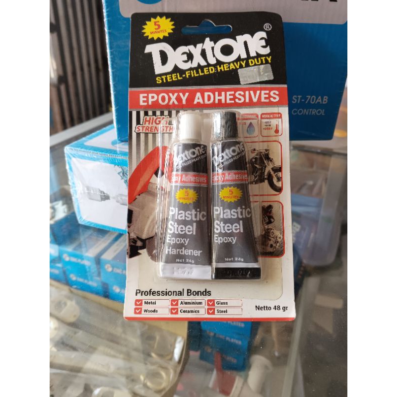 Plastic Steel Epoxy Dextone Lem Dextone