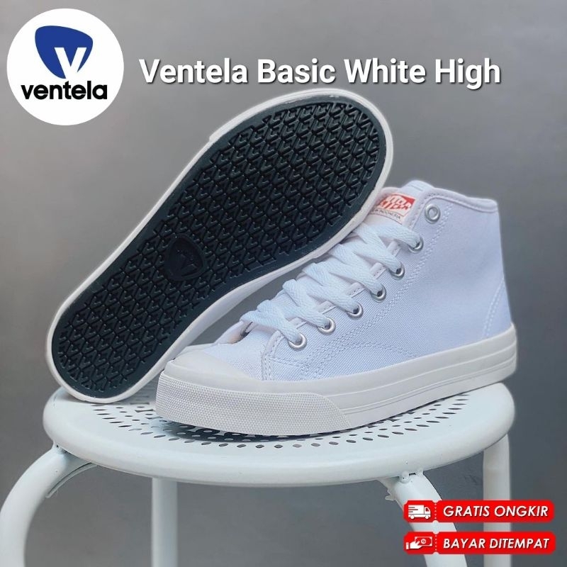 Ventela Basic White High [100% Original]