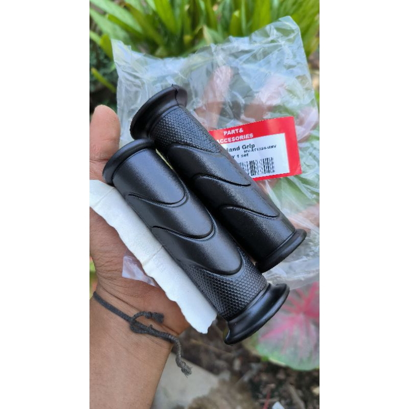 Handgrip Standar Honda Grip motor  pegangan motor karet gas bisa ke semua motor Beat Scopy Vario Sup