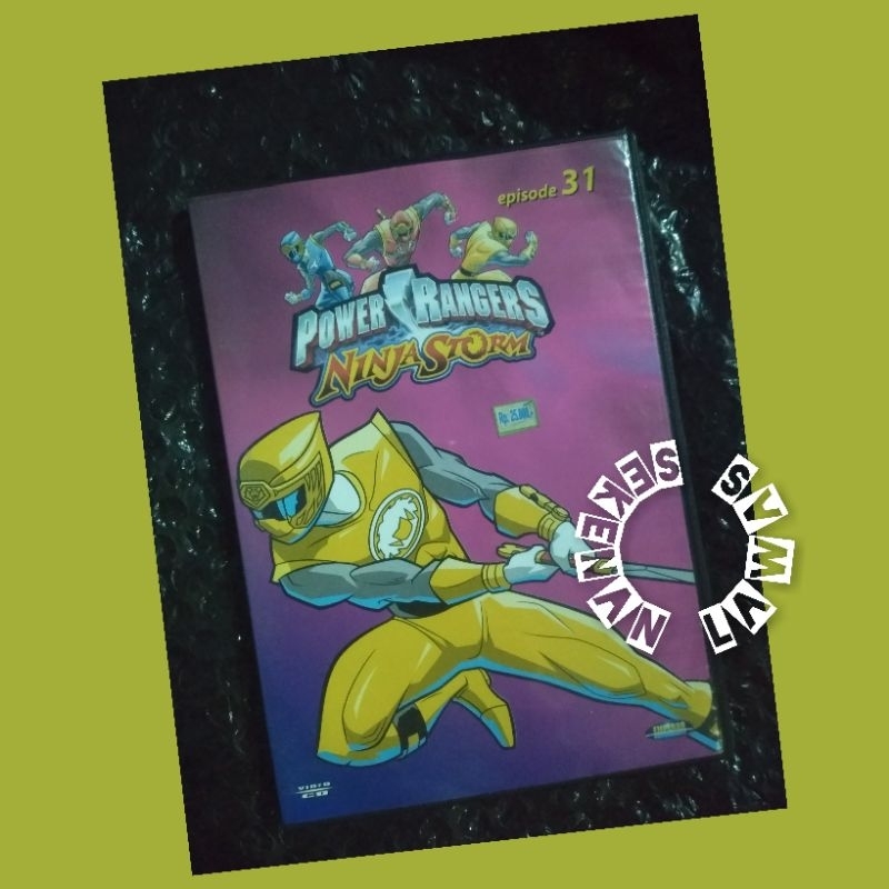 VCD Power Rangers Ninja Storm Eps. 31 /Original /Bahasa Indonesia