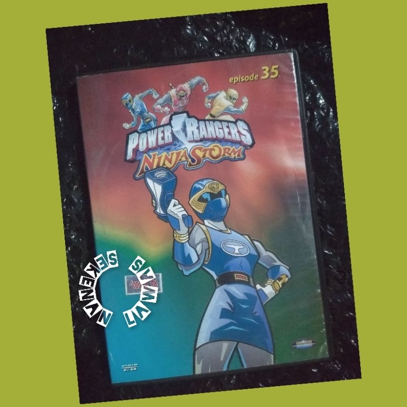 VCD Power Rangers Ninja Storm Eps. 35 /Original /Bahasa Indonesia