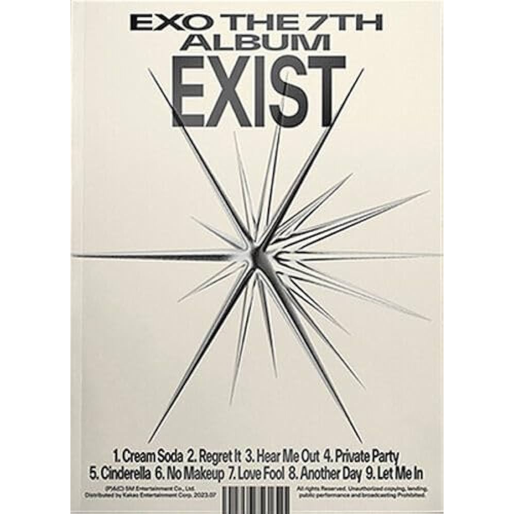 Album EXO EXIST / Box Album EXO Exist / Rak Album Akrilik / Case Album Akrilik