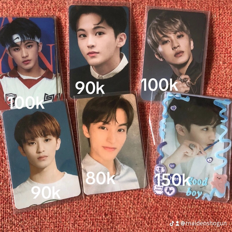 pc photocard mark superm gigit pensil bene wd beyond live resonance haechan acrylic tds 2 nct dream