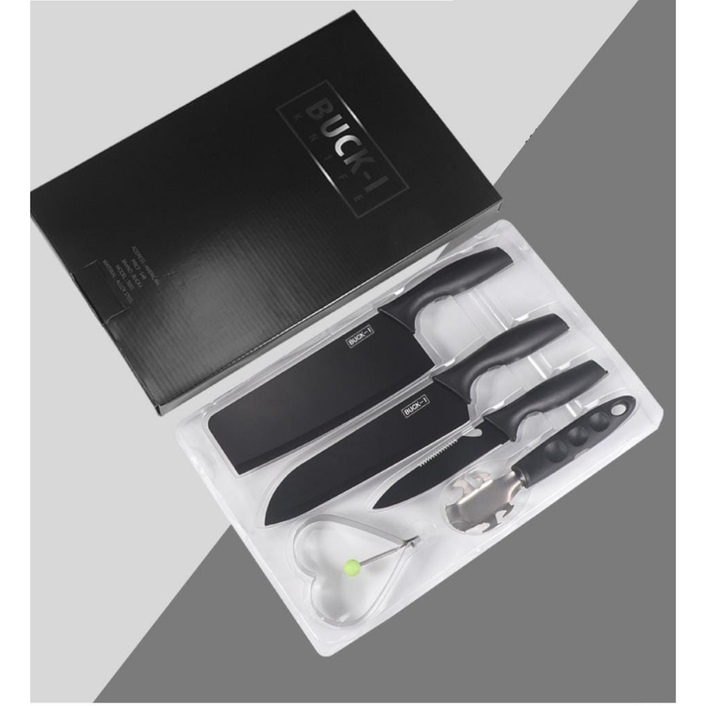 Pisau set kitchen stainless steel