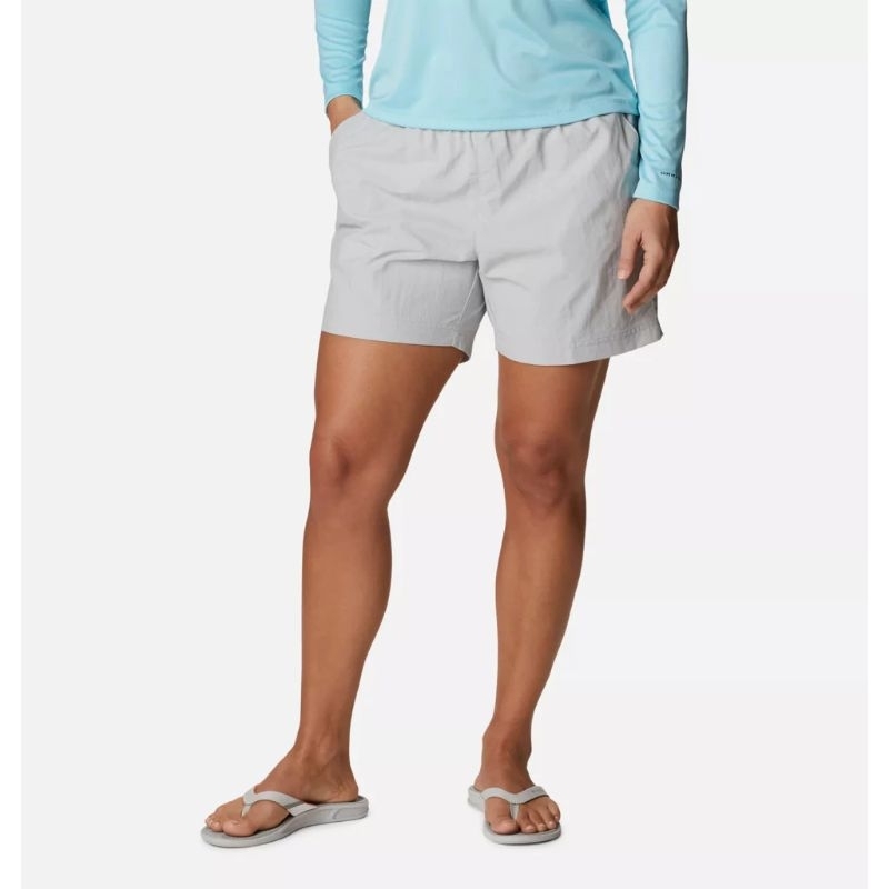 Celana Pendek Columbia Women's Original PFG Backcast Water Shorts Backcast™ Quick Dry Quickdry Grey 
