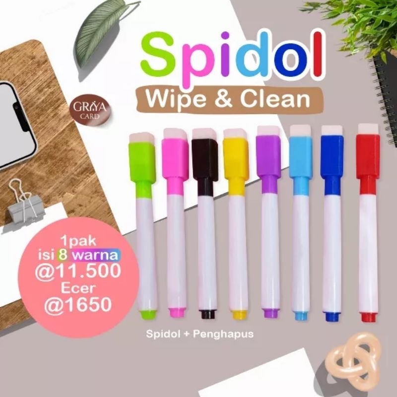 

SPIDOL WIPE N CLEAN / SPIDOL MINI