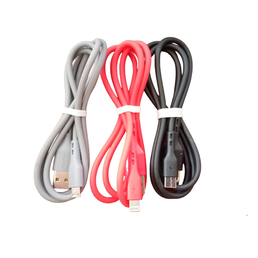 Kabel Data Micro USB - Type C - Lightning TECNIX Fast Charging SATUAN