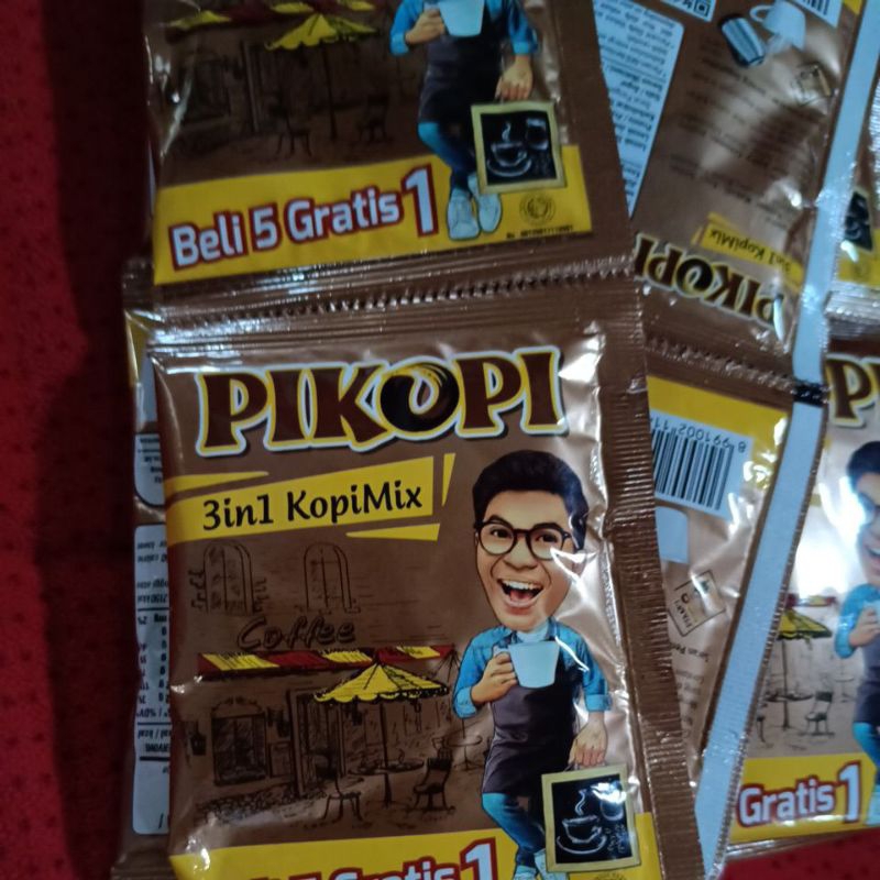 

Pikopi kopi mix 6 sachet