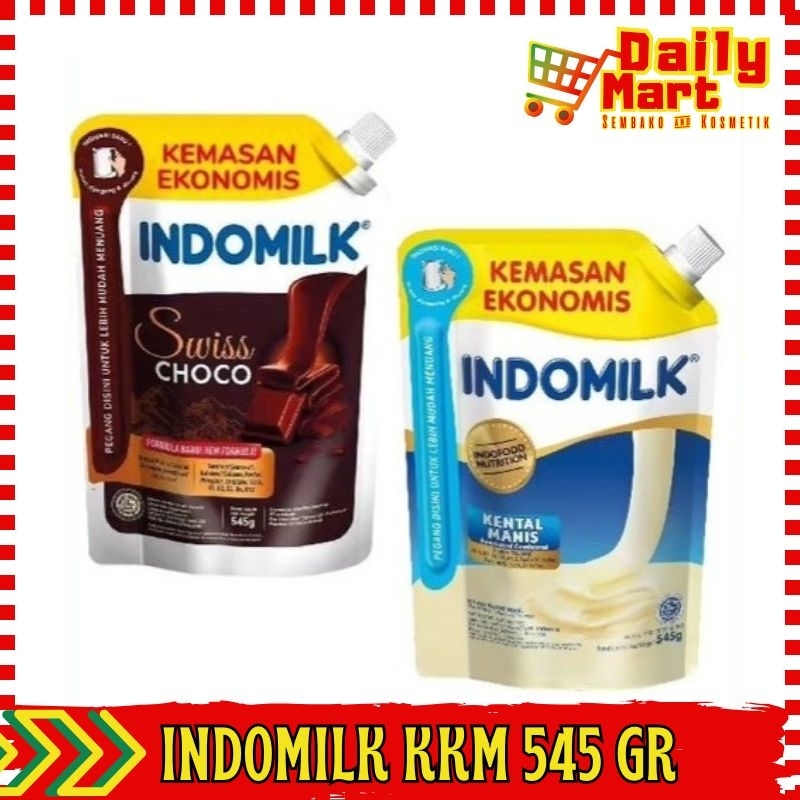 

INDOMILK KRIMER KENTAL MANIS SWISS CHOCO KEMASAN POUCH 545 GRAM SUSU KENTAL MANIS COKLAT HARGA HEMAT TERMURAH