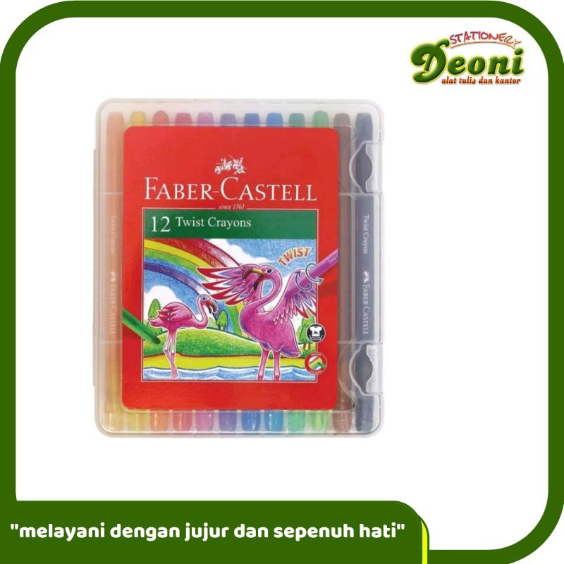 

Faber castell 12w Twist Crayon