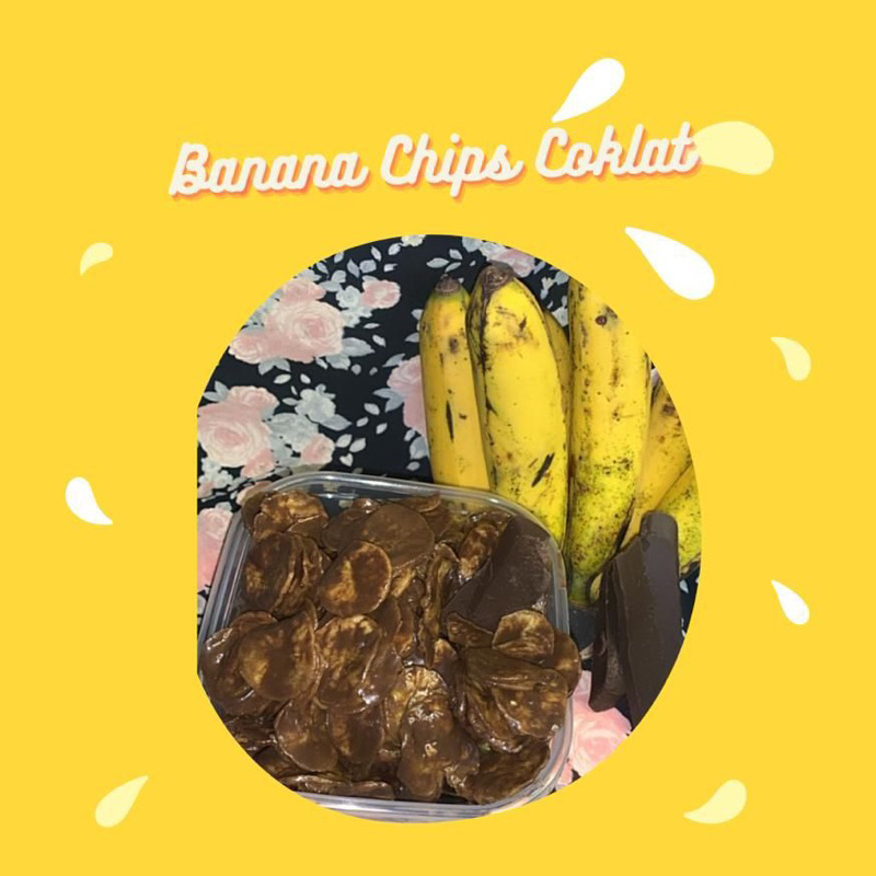 kripik pisang coklat
