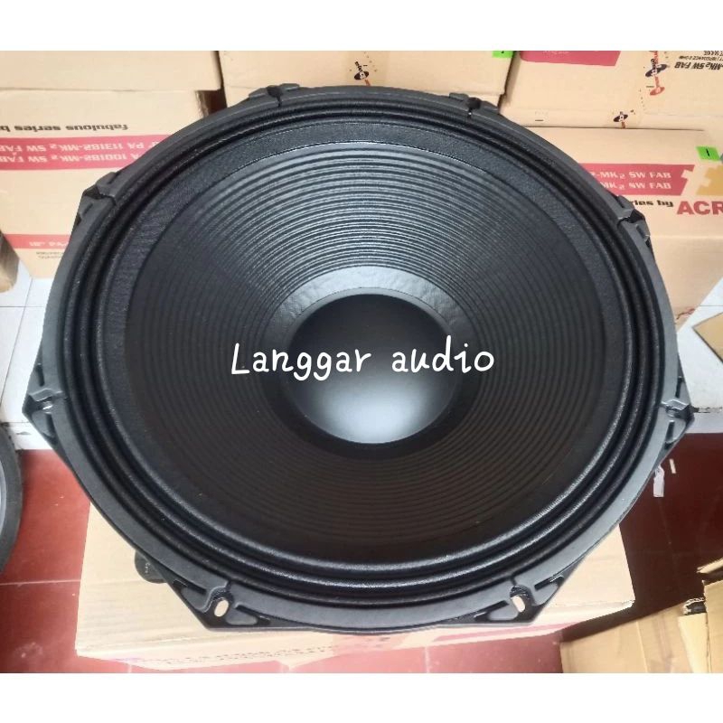 Faboluss speaker 18 inch PA 113186 SW original