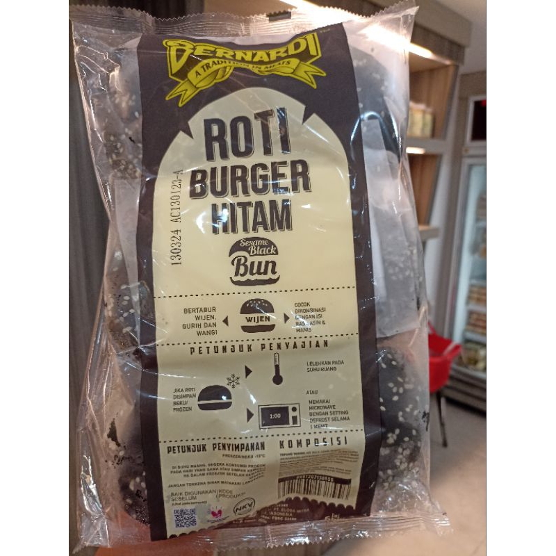 

BND Roti Burger Hitam Wj 6bj