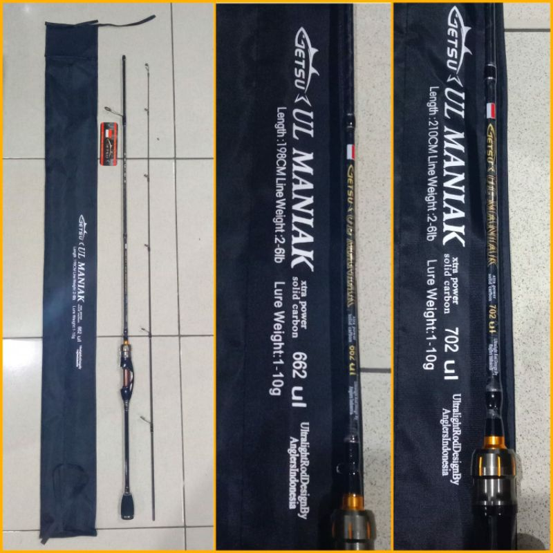 Joran Getsu UL Maniak 662 ~ 702 Carbon Solid