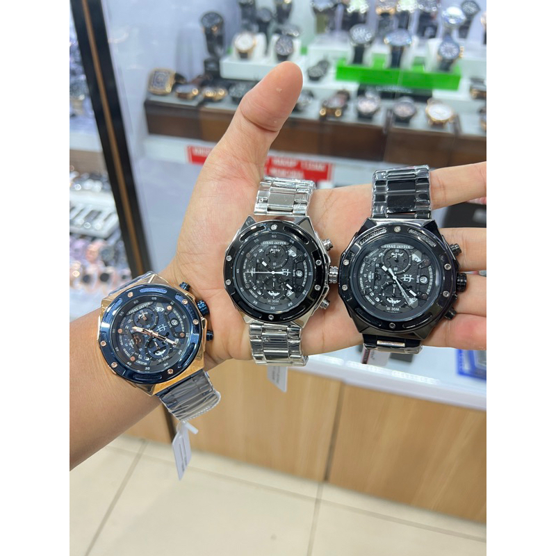 JAM TANGAN EVAN JAYDEN ORIGINAL CHRONO FITURE AKTIV