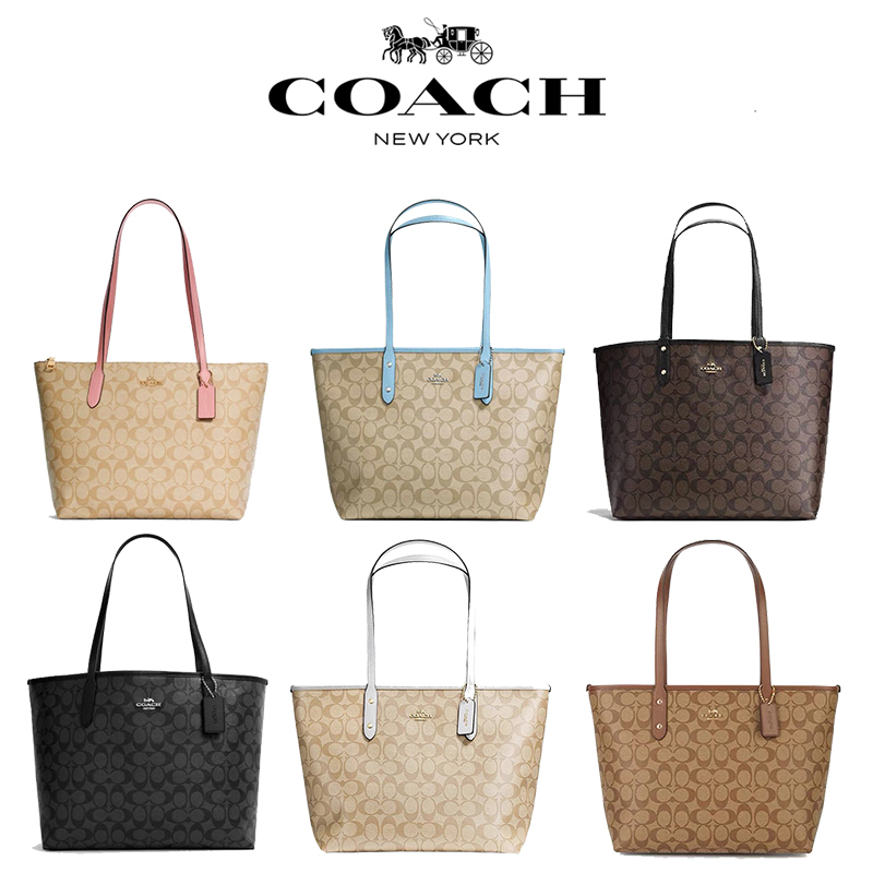 [TERMURAH] Coach Tote bag, Coach Tas Wanita, City 30, Original 100%, Selempang, Mini, Shoulder, Premium, Bucket, Ori, Putih, Cowok, Kecil, Bahu