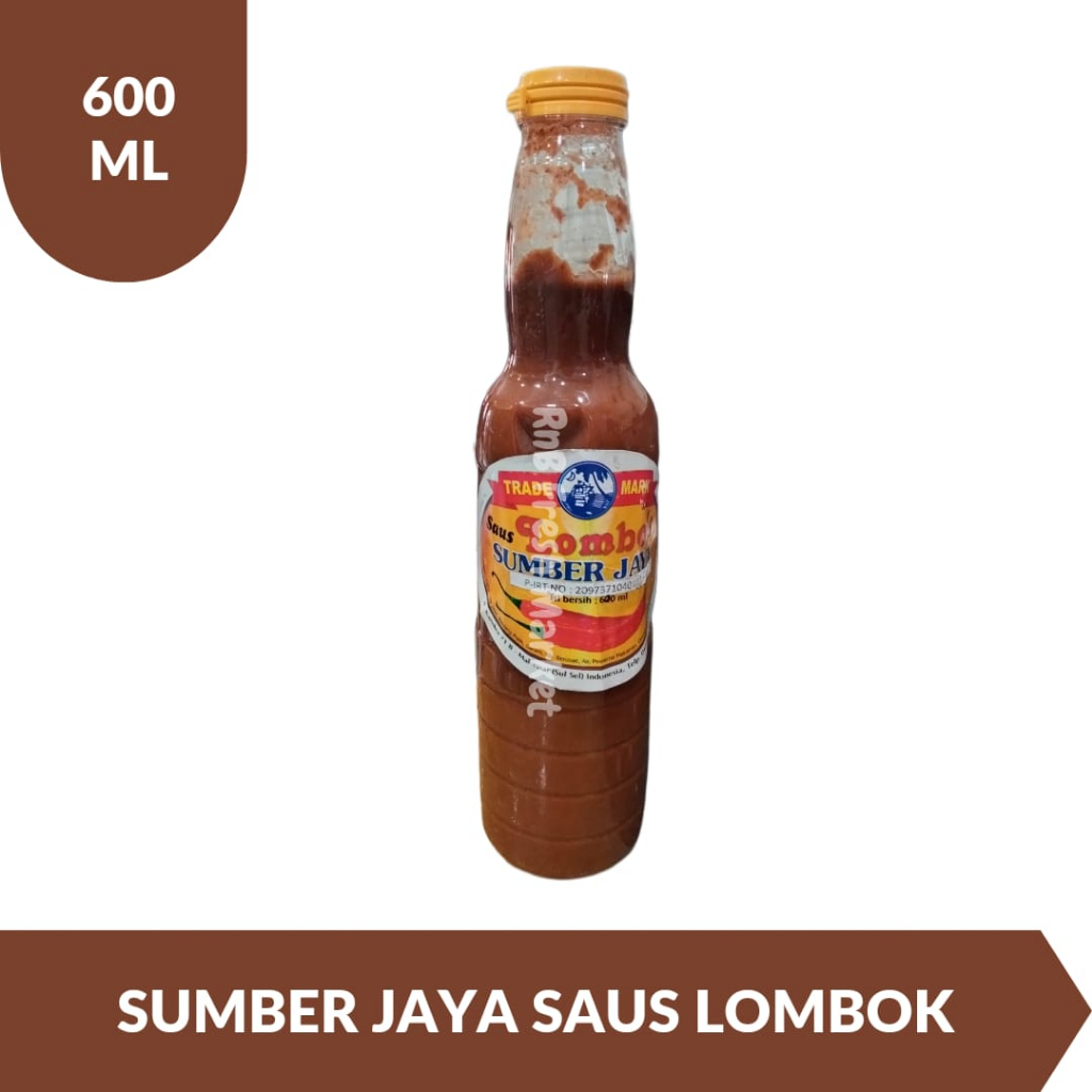 

Sumber Jaya Saus Lombok 600 ml