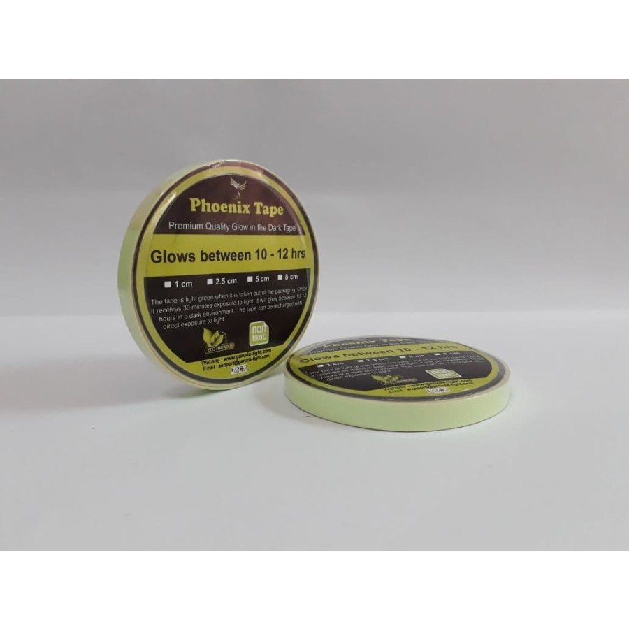 Lakban Glow In The Dark Tape Ukuran 1CMX10M Lakban K3 Selotip Glow In the Dark