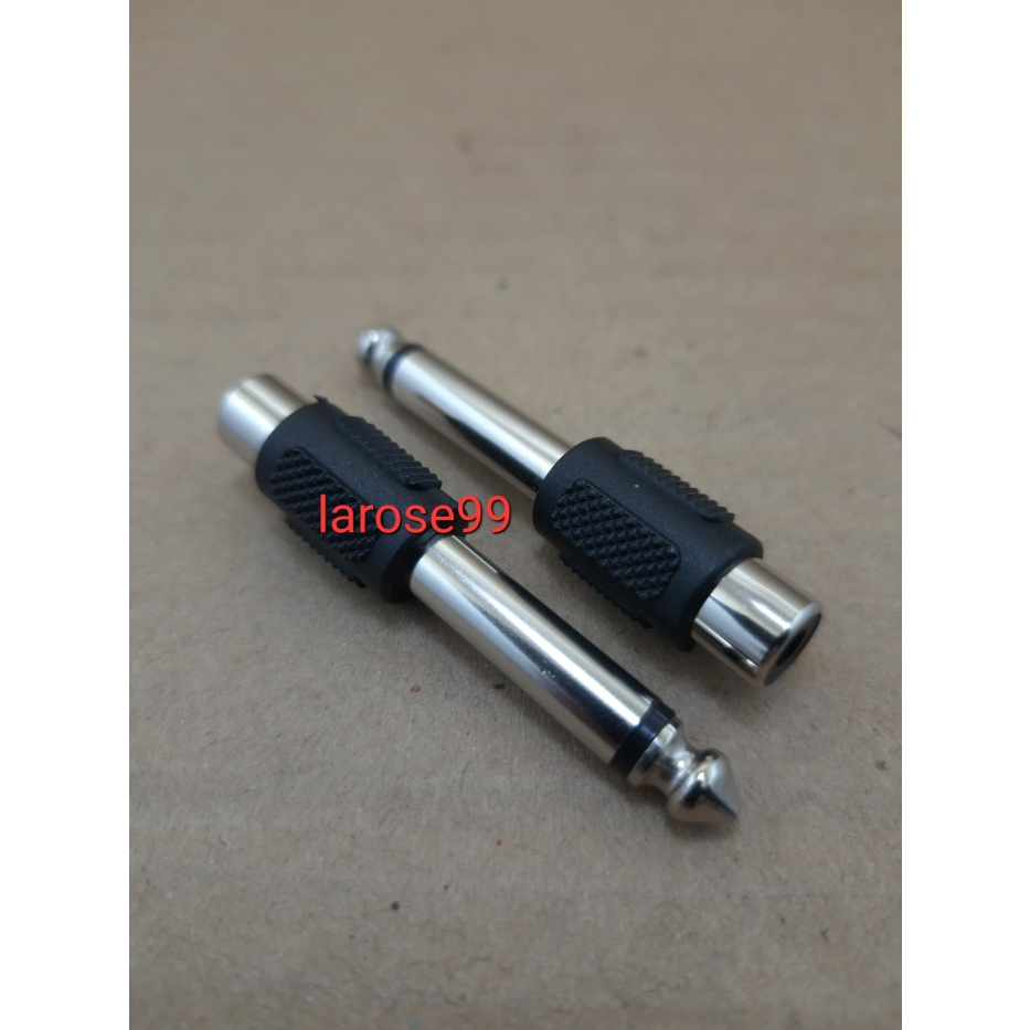 Konektor Female RCA To Jack AKAI MIC Mono Jack Converter RCA To AKAI