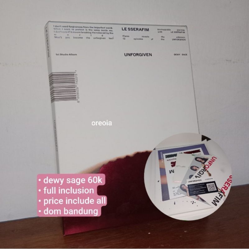 [booked] album only lesserafim