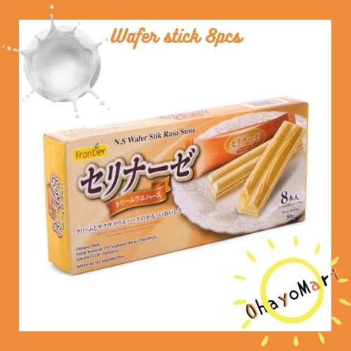 

Frontier N.S Wafer Stik Milk Cream / N.S Wafer stik rasa Susu 80grm