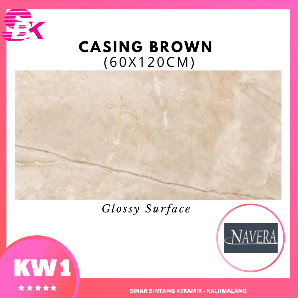 Granit Ruangan 60x120 Casing Brown