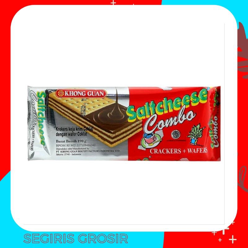 

KHONG GUAN SALTCHEESE COMBO 175G COOKIES COKLAT