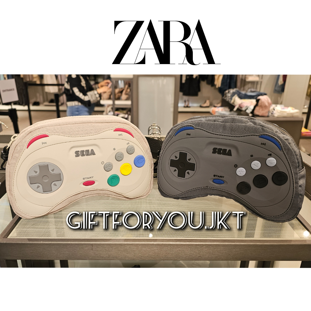 Tas Pinggang Anak Zara Kids Sega Mega Drive Belt Bag Original Anak Laki Laki Cowok Super Nintendo