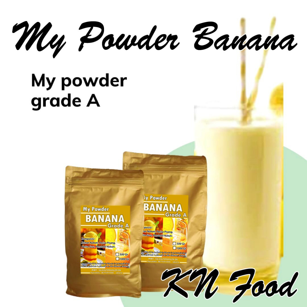 

My Powder Minuman Rasa Banana Grade A 1 Kg