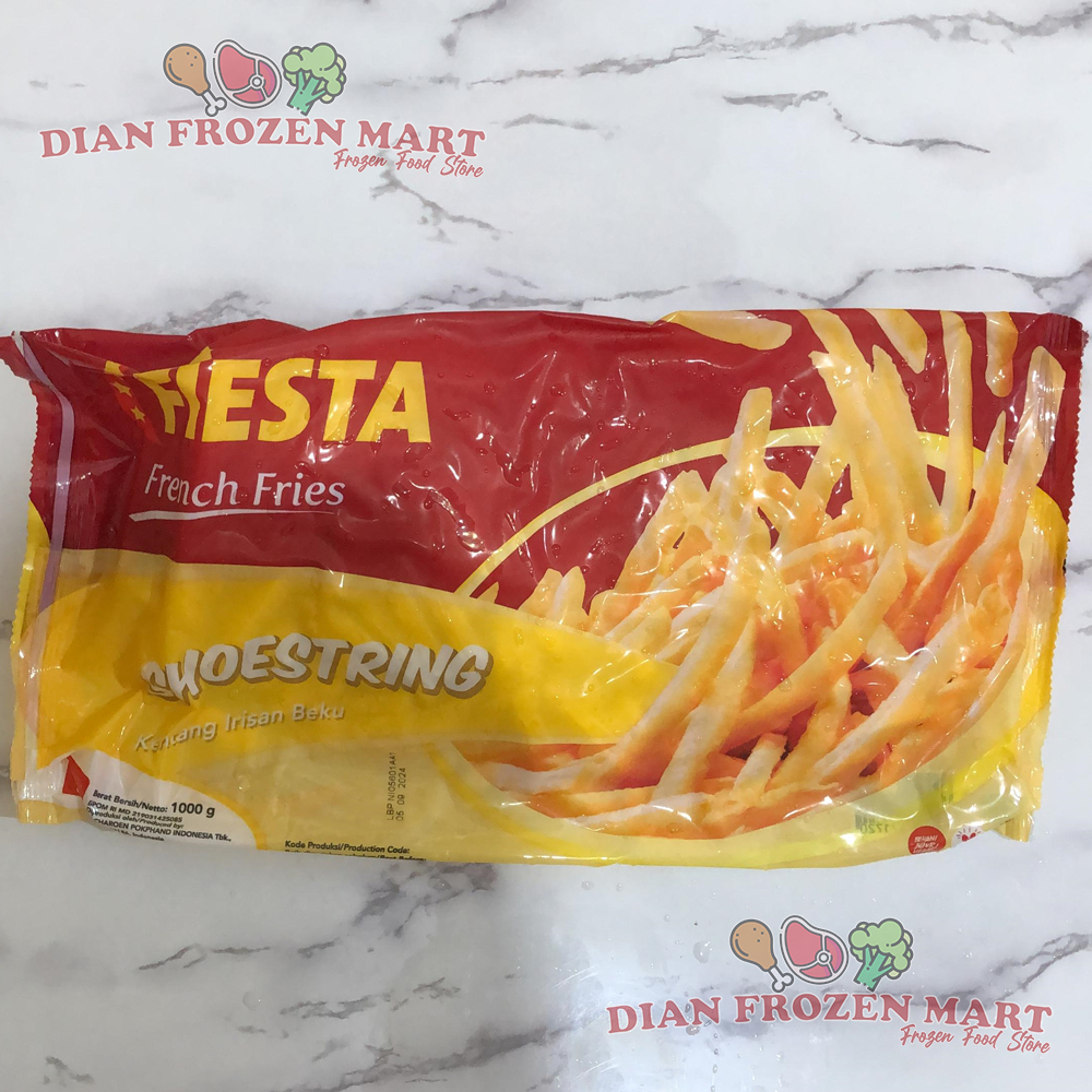 

Fiesta french fries shoestring 1 Kg | kentang goreng fiesta