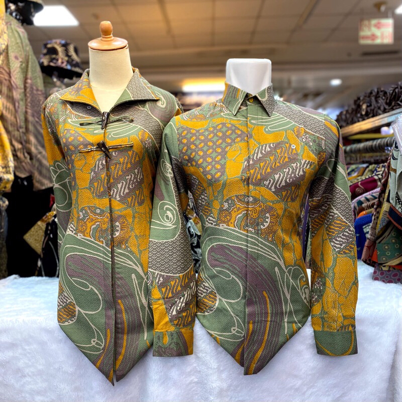 NEW  batik couple doby Solo premium /tunik batik doby / kemeja batik doby